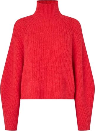 Lollys Laundry Elio Jumper - - Knitwear - Donna - Rosso - XS