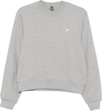 adidas by Stella McCartney Regular Sweatshirt - Dames - Sportshirts - Grijs - S - Fitness