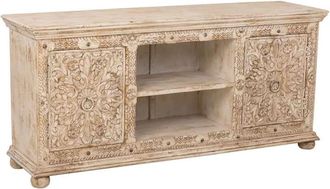 Wanderlust Deco Aparador de madera 165 x 45 x 76h cm