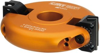 CMT 694.018.30 TESTA A SMUSSARE REGOLABILE C/COLT. HW Z2 D=120x40x30