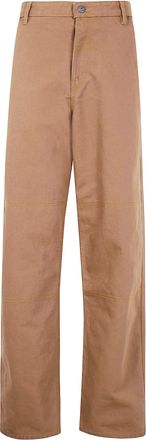 The North Face Pants Utility Brown Man Cedar Canvas Work