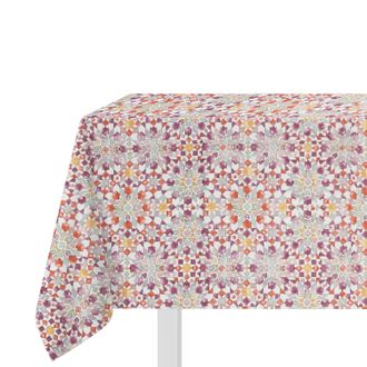 KASANOVA Tovaglia 140x240 cm Mosaico rosso