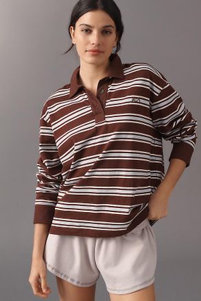 Rag & Bone 100% Cotton Rugby Stripe Shirt Top