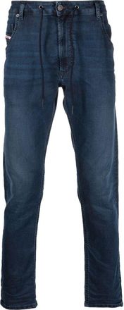 Diesel Krooley JoggJeans tapered trousers - men - Lyocell/Cotton/Elastane - 28 - Blue