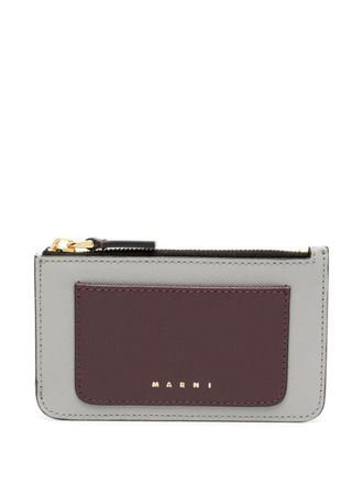 Marni Portafoglio con logo - Grigio