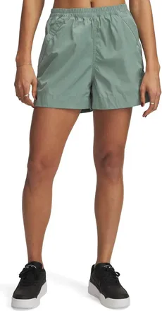 Under Armour Unstoppable Utility Shorts Womens Green Activewear DSGL1025