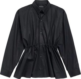 Balenciaga Cotton Shirt Mini Dress