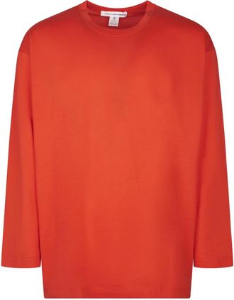 Comme Des Garçons Hombre, Camisetas, Naranja, Talla: XS