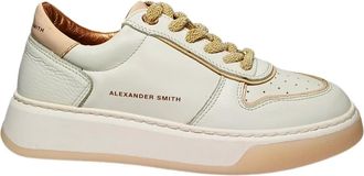 Alexander Smith Sneakers, female, White, Size: 7 US sneaker Pelle