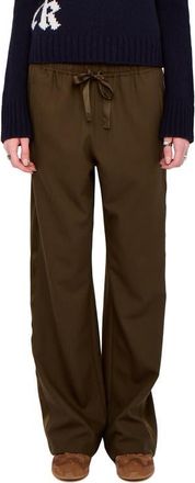 Zadig&Voltaire Poma Tailleur Drawstring Pants in Moss at Nordstrom, Size 4 Us