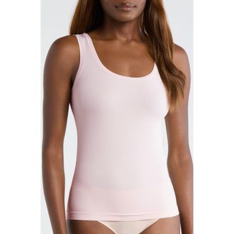Nordstrom Seamless Layering Tank in Pink Loft at Nordstrom, Size X-Small