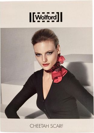 Wolford Cheetah Silk Scarf