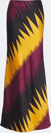 Pucci Drago satin maxi skirt