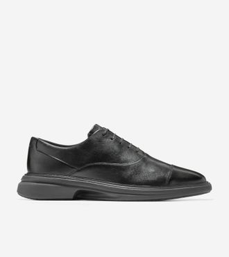 Cole Haan Mens &Oslash;riginal Grand Cityspectre Captoe Oxfords - Black Size 10.5