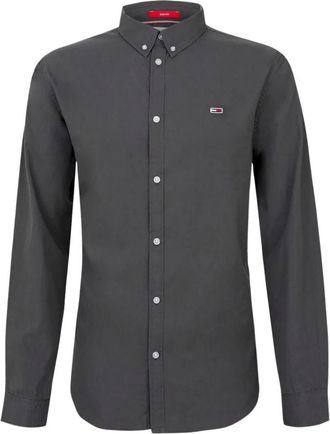 Tommy Jeans Camicia Casual - - Shirts - Uomo - Grigio - S