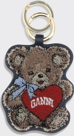 Ganni Portachiavi Joy Bear Ganni in pelle riciclata