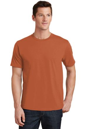 Port & Company Fan Favorite Tee. PC450 Texas Orange XL