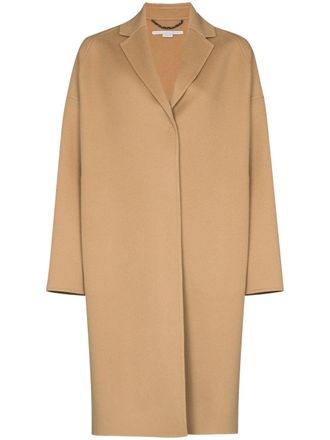 Stella McCartney Bilpin tailored coat - women - Wool - 36 - Neutrals
