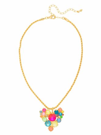 Sorrelli Womens Olie Pendant Necklace In Vibrant