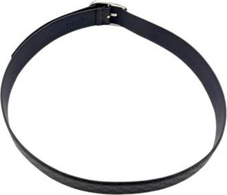 Gucci Pre-owned Standard Belt - - Pre-owned - Uomo - Blu - ONE SIZE