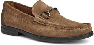 Bruno Magli Veneto Bit Loafer in Taupe Suede at Nordstrom Rack, Size 10.5