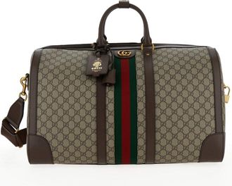 Gucci Beige Savoy Large Duffle Bag