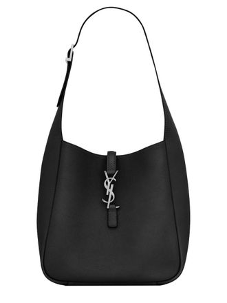 Saint Laurent Womens Shoulder Bag Le 5 &Agrave; 7 Black Calf Leather