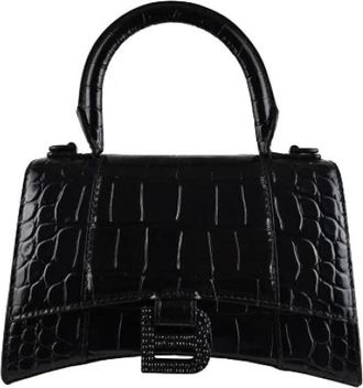 Balenciaga Pre-owned Handbag Hourglass XS - Dames - Vintage Handtas - Zwart - ONE Size - Leer - Vintage