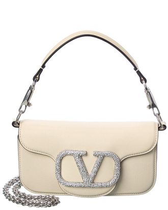 Valentino Vlogo Loco Small Leather Shoulder Bag
