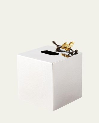 Michael Aram Gold Orchid Tissue Box Cover