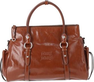Miu Miu Borsa A Mano In Pelle Lucida