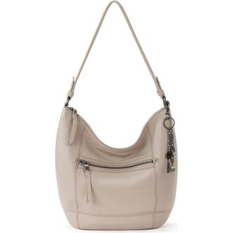 The Sak Sequoia Hobo Leather Bag in Sand at Nordstrom