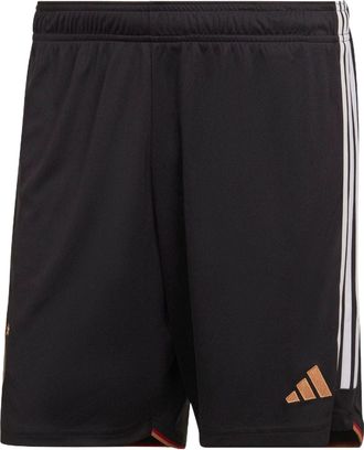 adidas (WMNS) adidas Germany 22 Home Shorts Asia Sizing Black White HJ9605