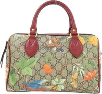 Gucci Pre-owned Handbags, female, Multicolor, Size: ONE SIZE Pre-owned Boston bag