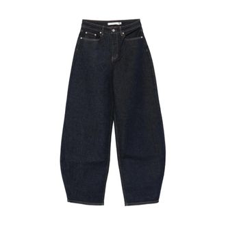 Gestuz Loose Fit Jeans, female, Blue, W26, Mae Wide Jeans