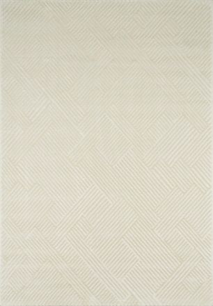 Nazar Rugs Alfombra geom&eacute;trica crema - 200x290