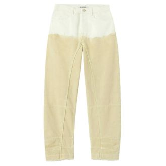 Jil Sander Loose-fit Jeans, female, Beige, Size: S Loose-fit Jeans