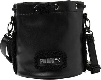 Puma (WMNS) PUMA Prime X-Mas Bucket Bag Black 077474-01