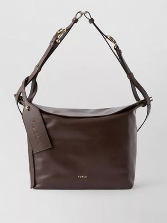 Furla ginevra medium shoulder bag adjustable strap