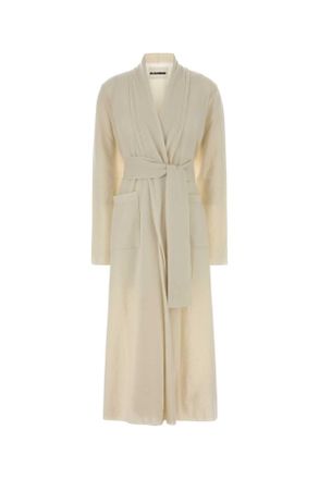 Jil Sander Ivory Cashmere Cardigan