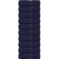 OEM Servilletas De Invitados Frogn, Juego De 10, Azul Marino, 30 X 50 Cm, 360 G/m2 - Crezuo