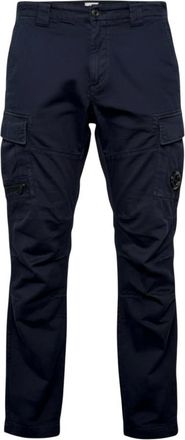 C.P. Company C.p. Company, Heren, Broeken, Blauw, Maat: L Satijn