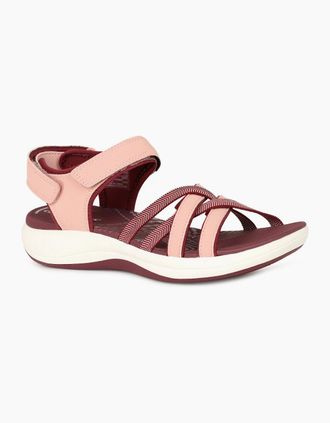 Clarks Womens Mira Shore Womens Sandals - Red - Size: 5.5