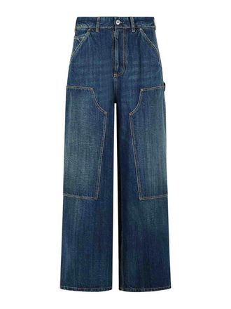 Maison Margiela Carpenter Blue Cotton Jeans