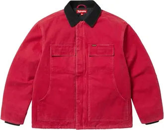 SUPREME Old English Canvas SS 25 - Red cargo jack - Rood