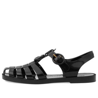 Gucci (WMNS) Gucci GG Sandals Black 676971-JFM00-1000