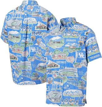 Reyn Spooner Mens Reyn Spooner Royal Kentucky Wildcats Scenic Button-Down Shirt at Nordstrom, Size Medium