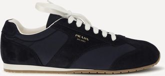 Prada Suede and fabric Sneakers Male 6.5