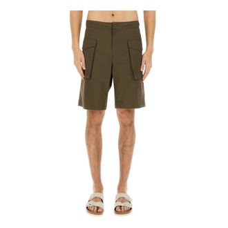 Aspesi Casual Shorts, male, Green, Size: XL Bermuda Lou Bis