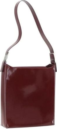 Ferragamo Pre-owned Leren Schoudertas - Dames - Vintage Schoudertas - Rood - ONE Size - Leer - Vintage